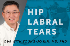 Image of Dr. Young-Jo Kim, director of the Child and Young Adult Hip Preservation Program at Boston Children's Hospital.