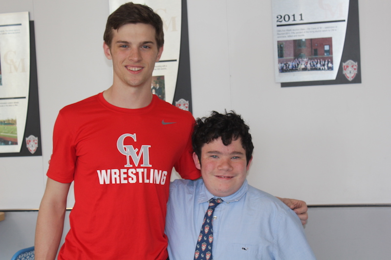 Matt and Brendan met at Boston Children's Hospital