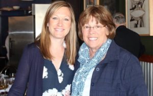 Mary Ellen Pierce poses with her daughter, Sarah Pierce
