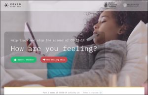 OVID Near You homepage screenshot
