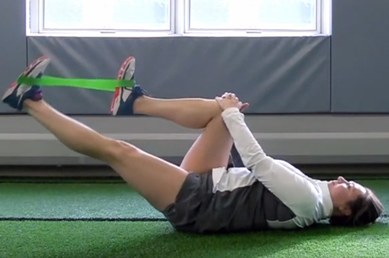 FULL LEG WORKOUT AT HOME WITH RESISTANCE BAND ONLY! 