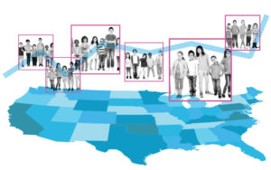 National study of COVID-19 in children concept
