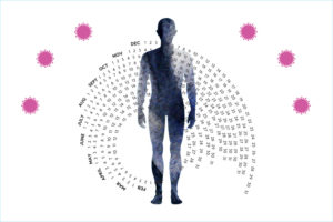 virus calendar person