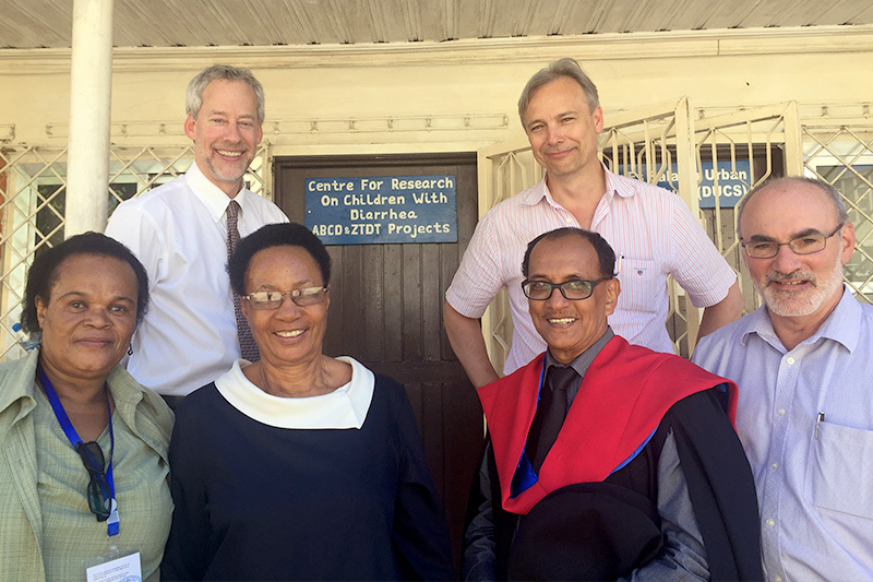 photo of members of the ZTDT clinical trial team in Tanzania
