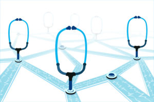 EHR data sharing rules concept