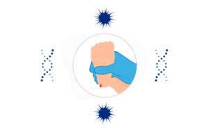 newborn screening for cancer concept