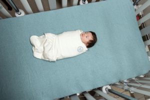 safe sleep environment to prevent sudden unexplained infant death or SUID