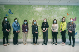 Nurses contact tracing team