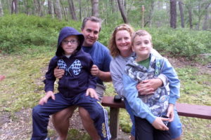 michael and his family
