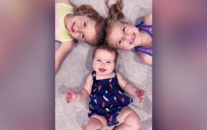 Sisters Natalie, Annie and Molly