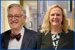 Dr. Gebhardt and Dr. Anderson, Boston Children's specialists in bone cancer care