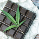 A cannabis-containing chocolate bar, one example of an edible a child could easily mistake for candy.