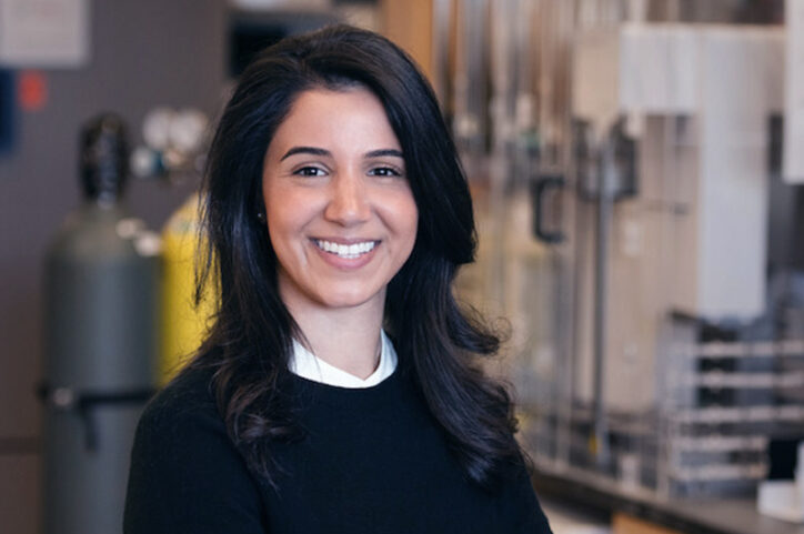 Afshar-Saber in the Human Neuron Core where she conduct research on SSADH deficiency.