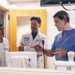 Doctors Alfred See, Darren Orbach, and Ed Smith of the Cerebrovascular Surgery and Intervention Center at Boston Children's.